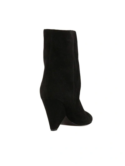 Shop Saint Laurent Heeled Booties Shoes Women  In Black