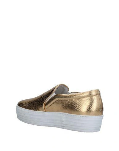 Shop Joshua Sanders Joshua*s Sneakers In Gold