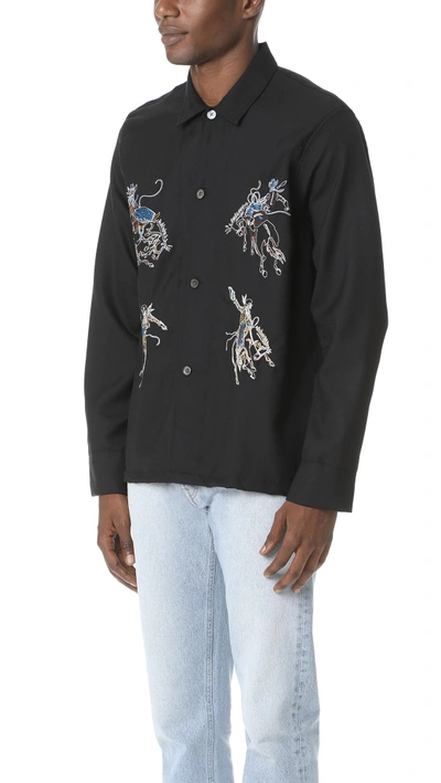 Shop Our Legacy Rodeo Shirt In Black