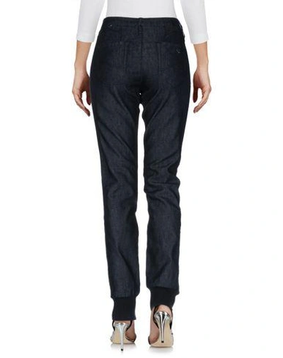 Shop Emporio Armani Denim Pants In Black