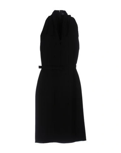 Shop Gucci Knee-length Dress In Black