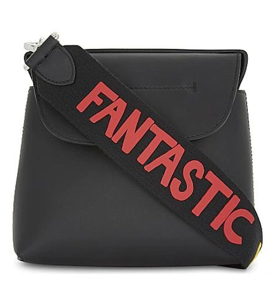 Shop Fendi Fantastic  Bag Strap In Blk Red Yllow