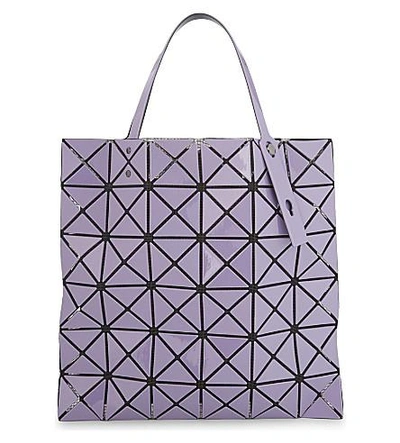Bao Bao Issey Miyake Lucent Gloss Shopper In Purple