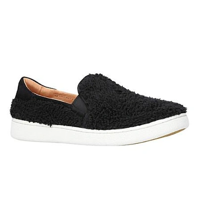 Shop Ugg Ricci Textured Skate Shoes In Black