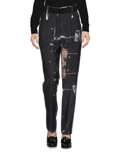 Shop Ann Demeulemeester Casual Pants In Steel Grey