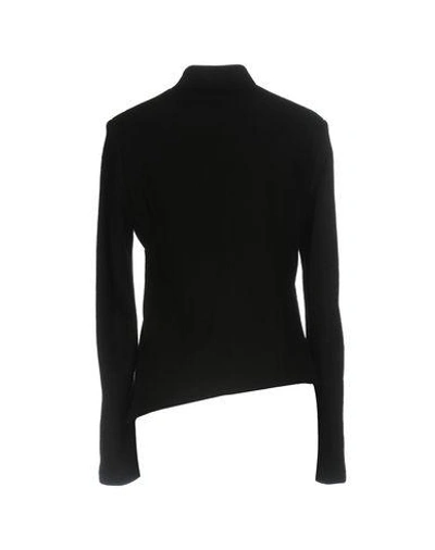 Shop Ann Demeulemeester Biker Jacket In Black