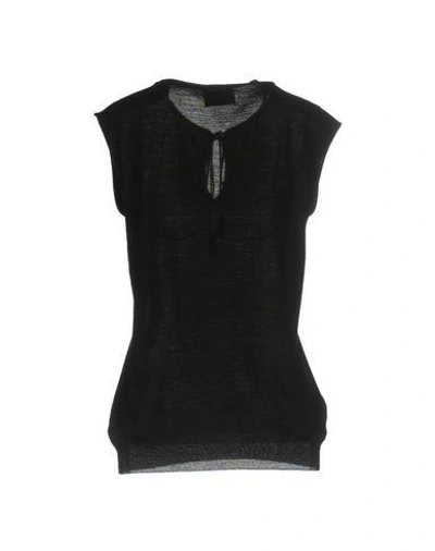 Shop Lanvin Sweaters In Black