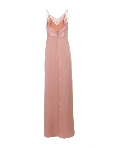 Shop Nbd Long Dresses In Pale Pink