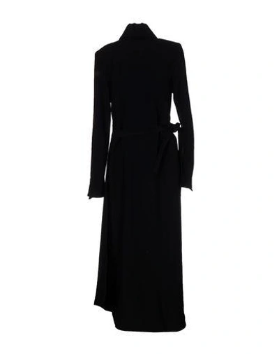 Shop Ann Demeulemeester 3/4 Length Dresses In Black