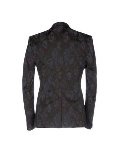 Shop Dolce & Gabbana Blazer In Dark Blue