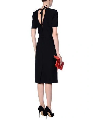 Shop Prada Evening Dress In Black