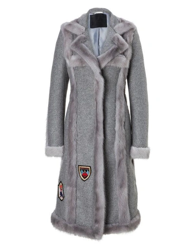 Philipp Plein Coat Long "light Cross"