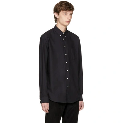Shop Schnayderman’s Black Oxford One Shirt
