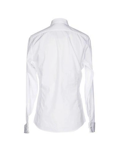Shop Gucci Solid Color Shirt In White