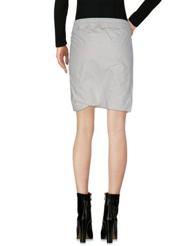 Shop Rick Owens Drkshdw Mini Skirt In Ivory