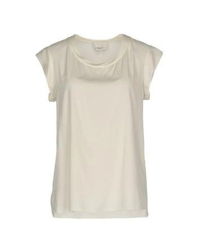 Shop 3.1 Phillip Lim / フィリップ リム Solid Color Shirts & Blouses In Ivory