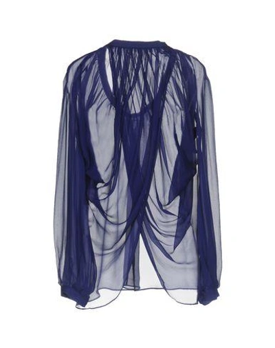 Shop Tom Ford Blouses In Blue