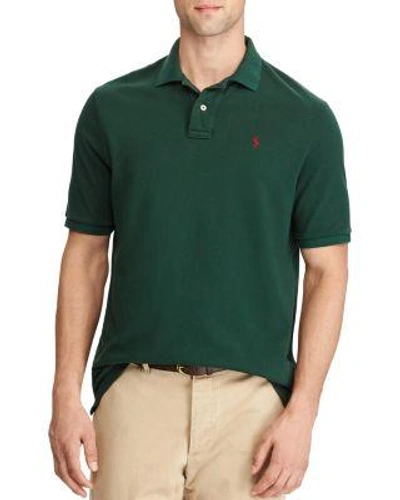 Polo Ralph Lauren Weathered Mesh Classic Fit Polo Shirt In Northwest Pine