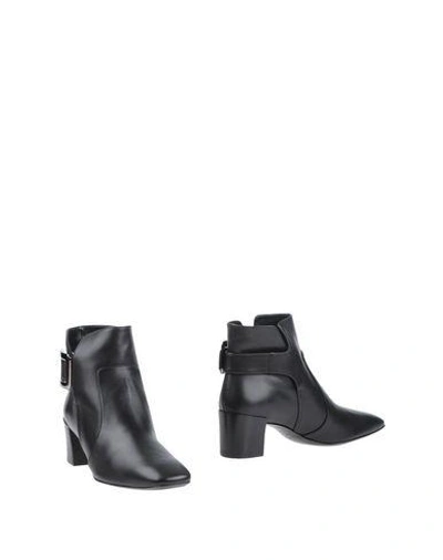 Shop Roger Vivier Ankle Boots In Black