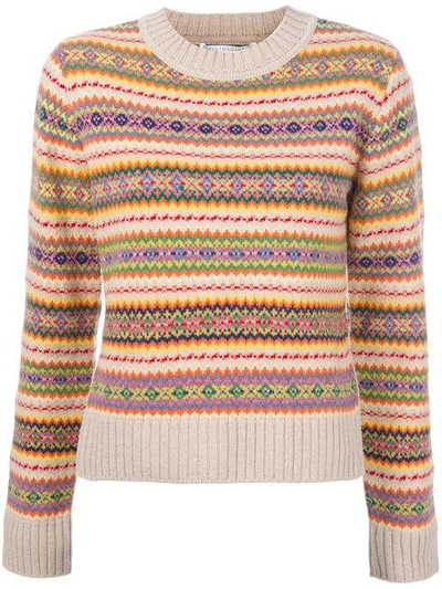 Shop Stella Mccartney Striped Jumper In 8491