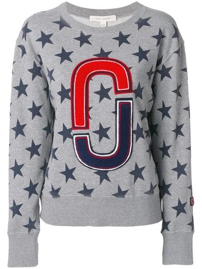 Shop Marc Jacobs Stars Double J Sweatshirt - Grey