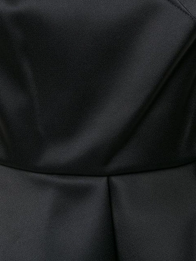 Shop Roland Mouret One-shoulder Peplum Top In Black