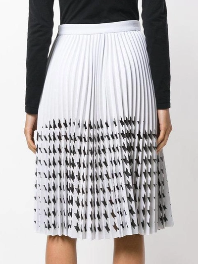 Shop Msgm Pleated Midi Skirt