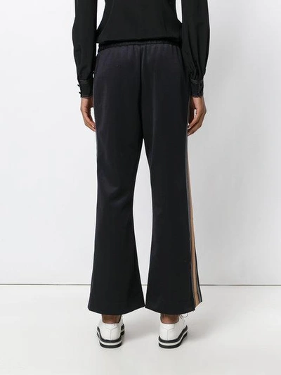 Shop Marc Jacobs Runaway Track Pants In Black