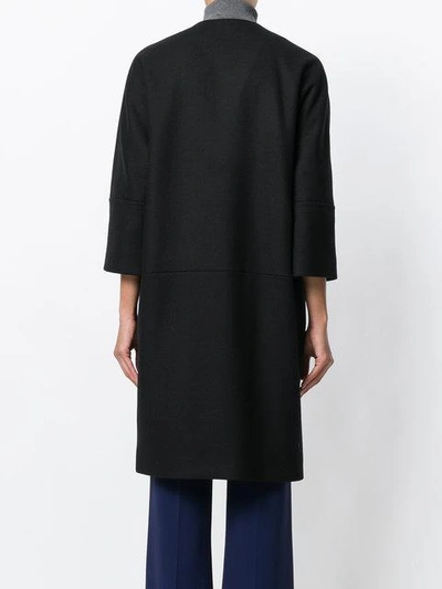 Shop Marni Cropped Sleeve Coat