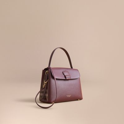 burberry camberley small leather tote