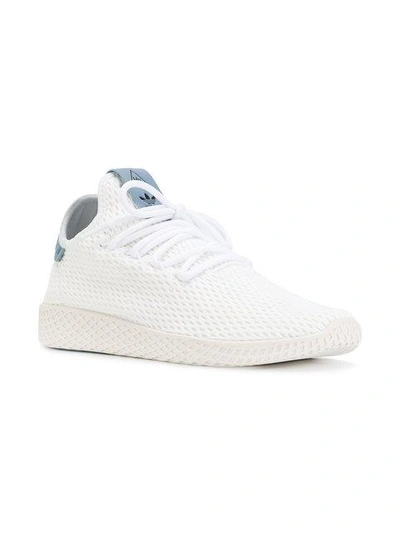 Shop Adidas Originals X Pharrell Williams Tennis Hu Sneakers In White
