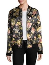 FREE PEOPLE Floral Jacquard Bomber