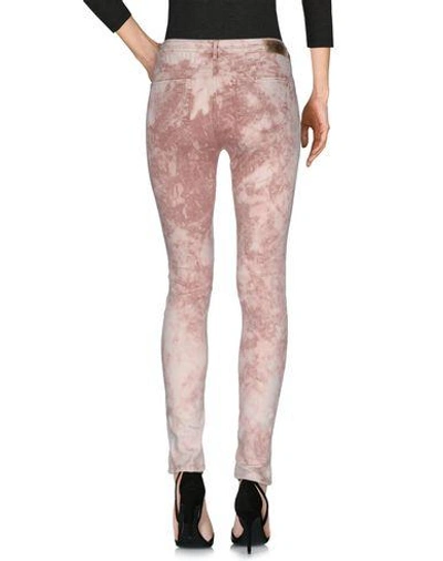 Shop Maison Scotch Denim Pants In Pink