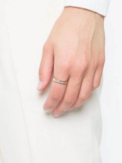 Ef Collection Diamond Baguette Ring In Metallic