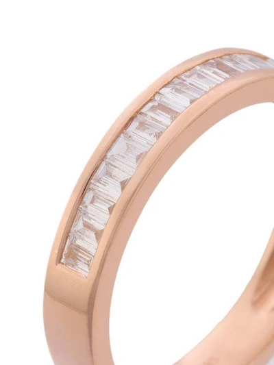 Ef Collection Diamond Baguette Ring In Metallic
