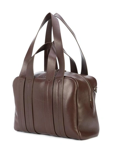 Shop Corto Moltedo Oversized Tote In Brown