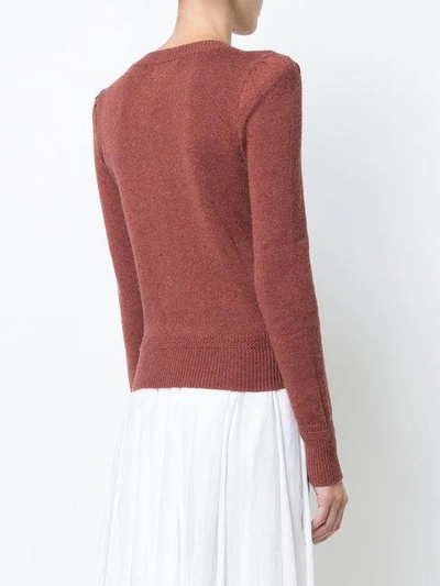 Shop Isabel Marant Étoile Klee Cut-out Sweater