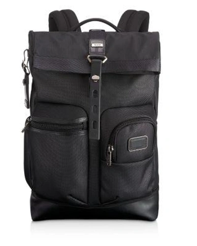 Tumi Top Backpack In Reflective Silver
