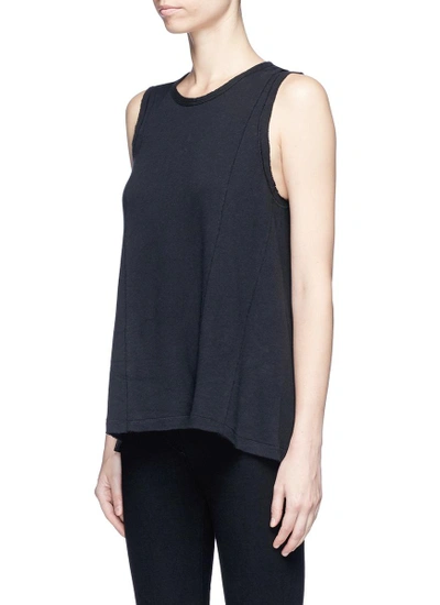 Shop Rag & Bone 'dahlia' Panelled Slub Jersey Tank Top