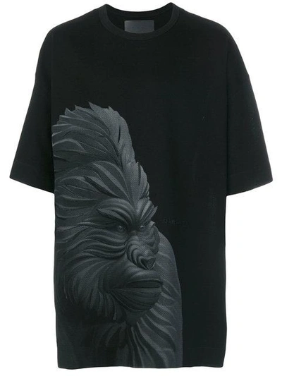 Shop Juunj Gorilla Print T-shirt