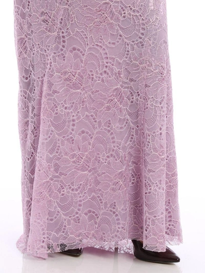 Shop Alberta Ferretti Skirt In Violet