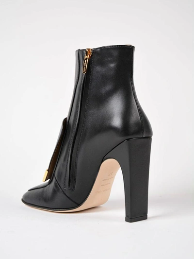 Shop Sergio Rossi Hill Ankle Boots In Black