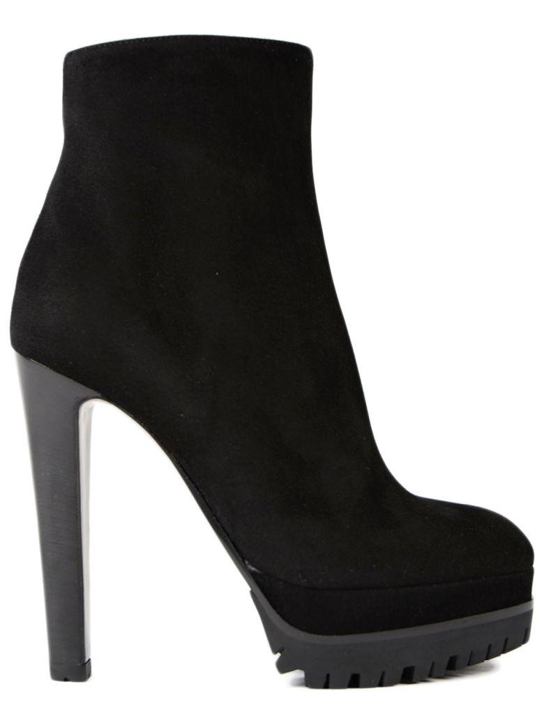 Sergio Rossi 130mm Suede Ankle Boots In Black | ModeSens