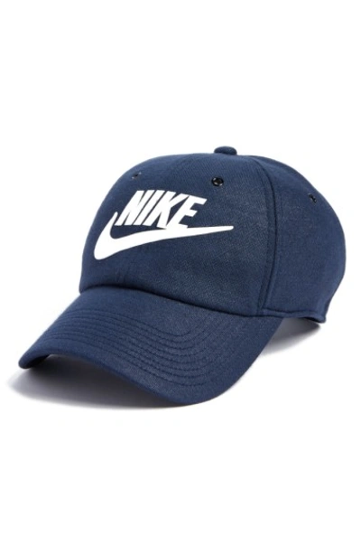 Nike H86 Baseball Hat In Obsidian/ Sail