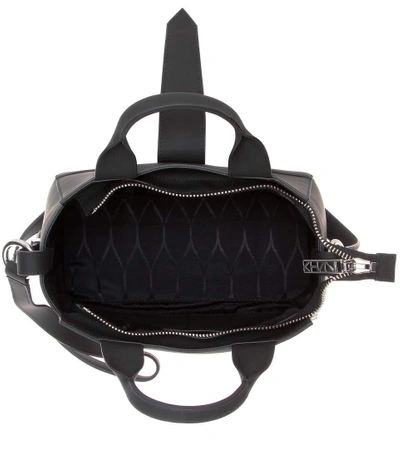 Shop Kenzo Kalifornia Leather Shoulder Bag In Llack