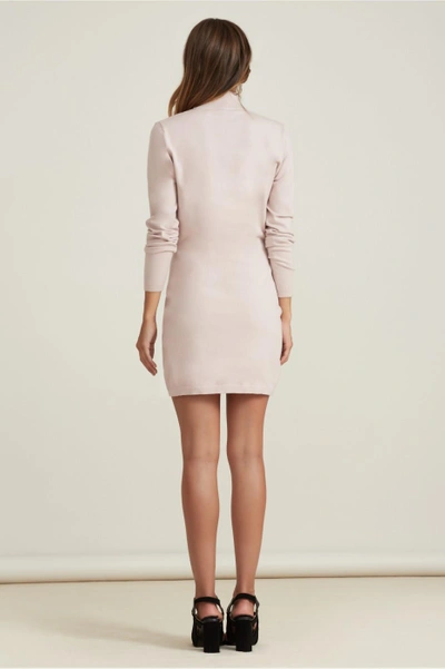 Shop Finders Ride Knit Dress In Soft Pink