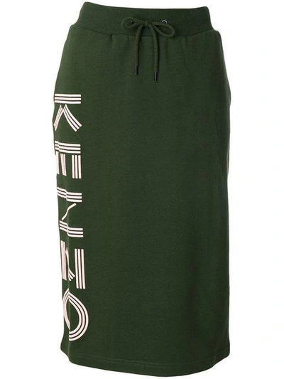 Shop Kenzo Paris Midi Skirt
