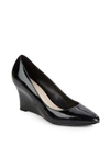 COLE HAAN Lena Patent Leather Wedges,0400088649679
