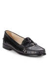 COLE HAAN KENT LEATHER PENNY LOAFERS,0400087674276