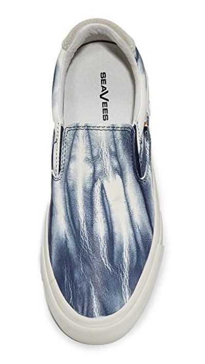 Shop Seavees X Derek Lam 10 Crosby Hawthorne Slip On Sneakers In Blue Tie Dye